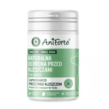 ANIFORTE Tick Shield Small Breeds - Supplements for Dogs - 60 Tablets