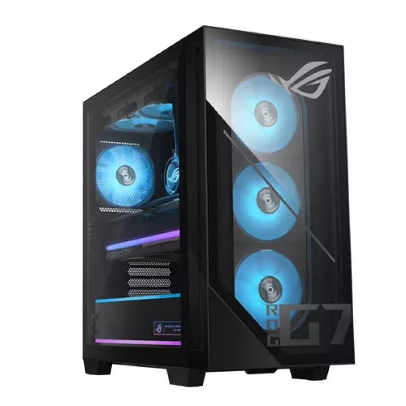 ASUS ROG Desktop - Intel Core Ultra 7 - 64GB DDR5 RAM - 2TB NVMe SSD - NVIDIA GeForce RTX 5000 - Windows 11 Home - Black
