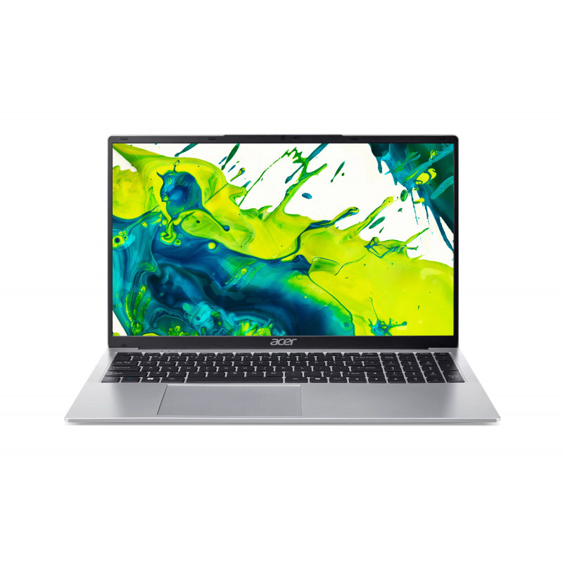 Acer Aspire Lite 17 AL17-31P Laptop - Intel N355 - 8GB RAM - 512GB SSD - 17.3 inch TN HD+ - Wi-Fi 6 - Light Silver - French Keyboard - Windows 11 Home
