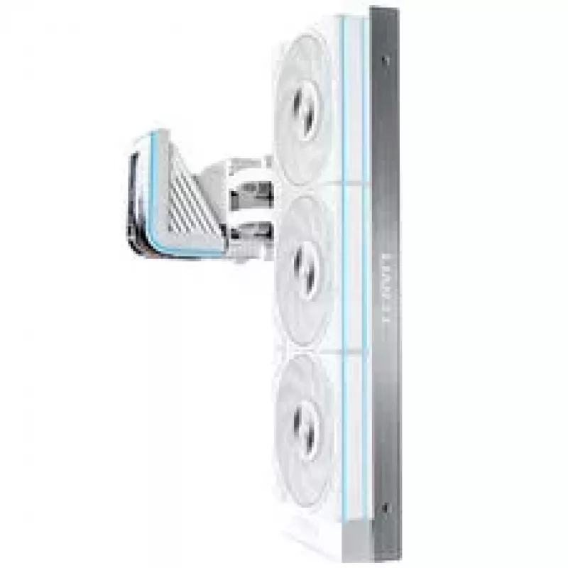 Lian Li HydroShift II OLED Curved 360 UNI FAN P28 AIO Liquid Cooler, 360 mm, OLED Display, P28 Fans - White