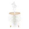 RIO DHTA-EU/1,2 TALIA Ultrasonic Aroma Oil Diffuser, 100ml, White with Wood Grain Base