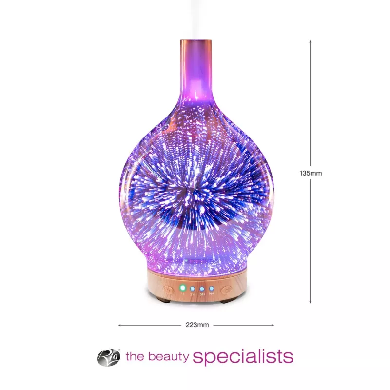 RIO DHSP-EU/1,3 ELLA Aroma Diffuser, Humidifier & Night Light