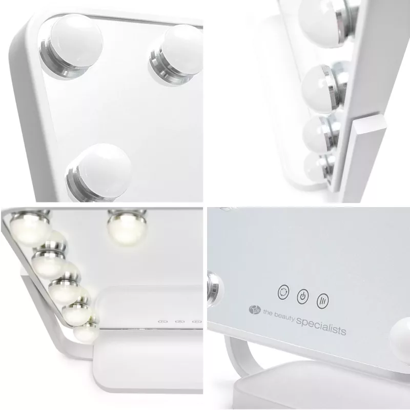 RIO MMHD-EU/1,3 Hollywood Glamour Dressing Table Mirror with LED Lighting