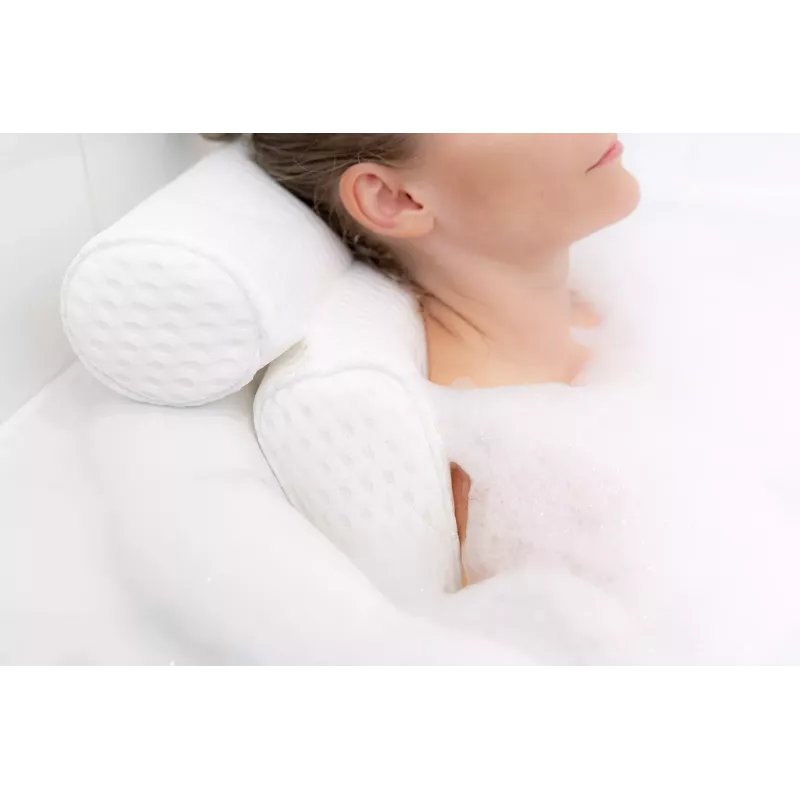 RIO PLBT-L/1,1 Luxury Spa Bath Pillow - White