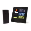 Bodi-Tek BT-HGWS-EU/1,2 Digital Weather Station with Wireless Outdoor Sensor, LCD Display, Weather Forecast, Moon Phase, Alarm, Backlight