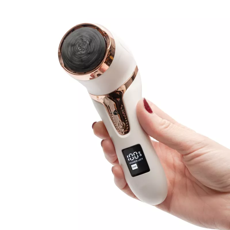 RIO PEDI5-EU/1.1 Go Smooth Electric Foot File With Vacuum Action, White