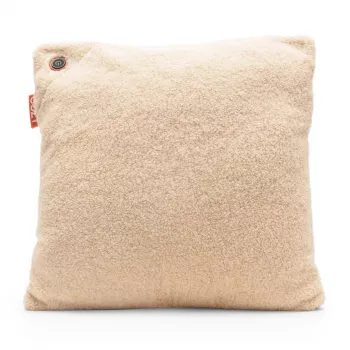 Bodi-Tek BT-CSHT2-W-BG-PB10 COZY Una Heated Comfort Cushion 45 x 45cm, Beige