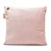 Bodi-Tek BT-CSHT2-V-LP-PB10 COZY Una Heated Comfort Cushion 45 x 45cm, Light Pink Velvet