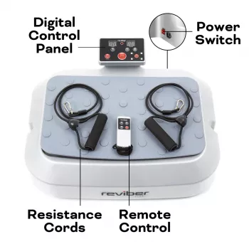 Reviber RV-VIPL/ER-02 Plus Oscillating Vibration Plate Exerciser ER02