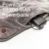 Bodi-Tek BT-BLHT-EU/1.0 COZY Snuggle Blanket Heated Throw 130 x 160 cm, Gray