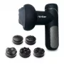 Reviber RV-MABS-EU/1,0 Shiatsu Muscle Massager with Infrared Heat, 8 Nodes, 3 Speeds, Black