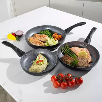Progress BW12902EU7 Marble Ceramic 24cm Fry Pan