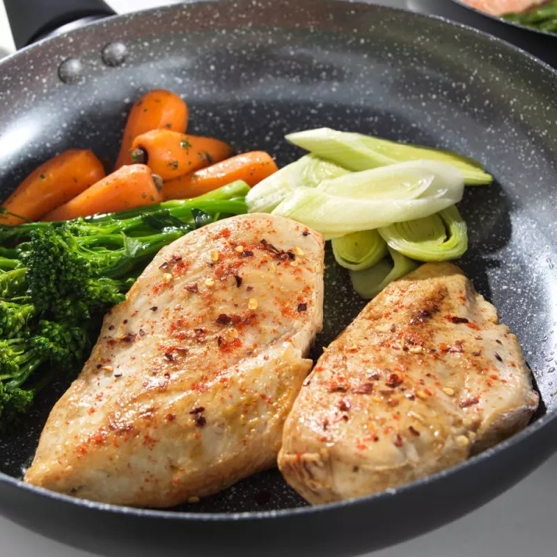 Progress BW12902EU7 Marble Ceramic 24cm Fry Pan