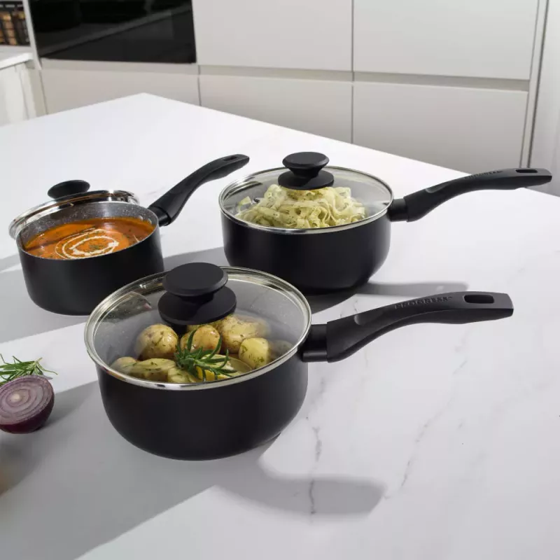 Progress BW12908EU7 Marble Ceramic 18cm Saucepan