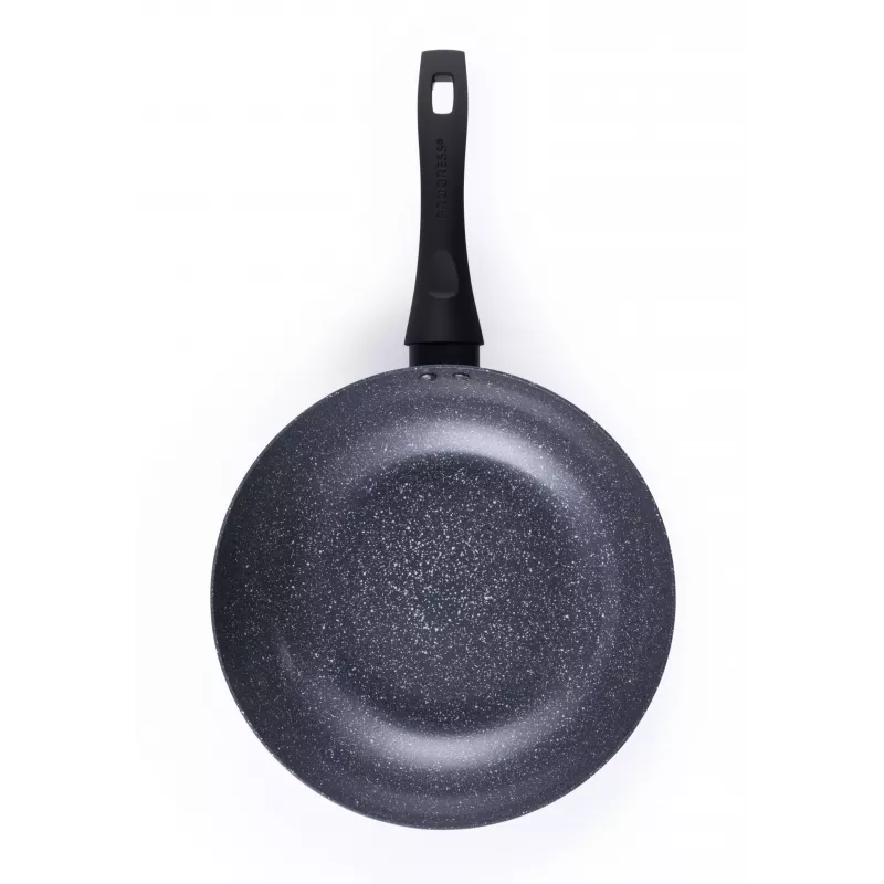 Progress BW12915EU7 Marble Ceramic 28cm Stir-Fry Pan with Lid