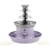 Giles & Posner EK3428GSPPVDE 3-Tier Chocolate Fountain 300g Capacity 70W Black/Silver