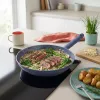 Progress BW14506B Mellow 28cm Fry Pan, Blue