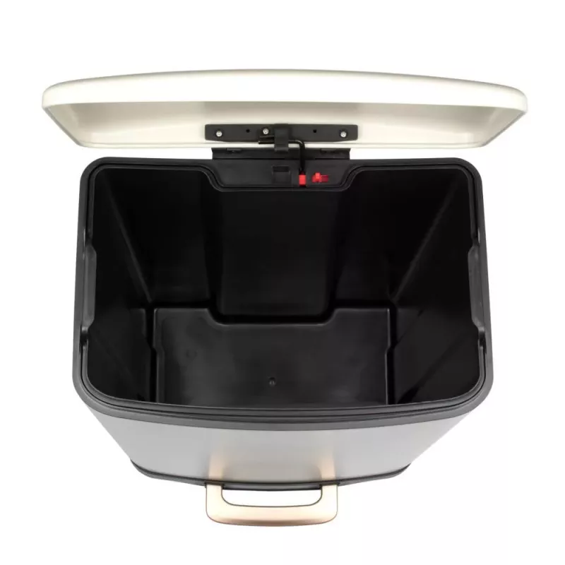 Salter BW14806 Pebble 50L Pedal Bin, Beige