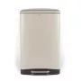 Salter BW14806 Pebble 50L Pedal Bin, Beige