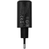 CANYON OnCharge 200 20W 1xPD 1xQC EU Black Wall Charger