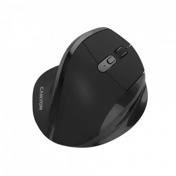 CANYON OnClick 17 Ergonomic Wireless Mouse 1600 DPI 6 Buttons Black