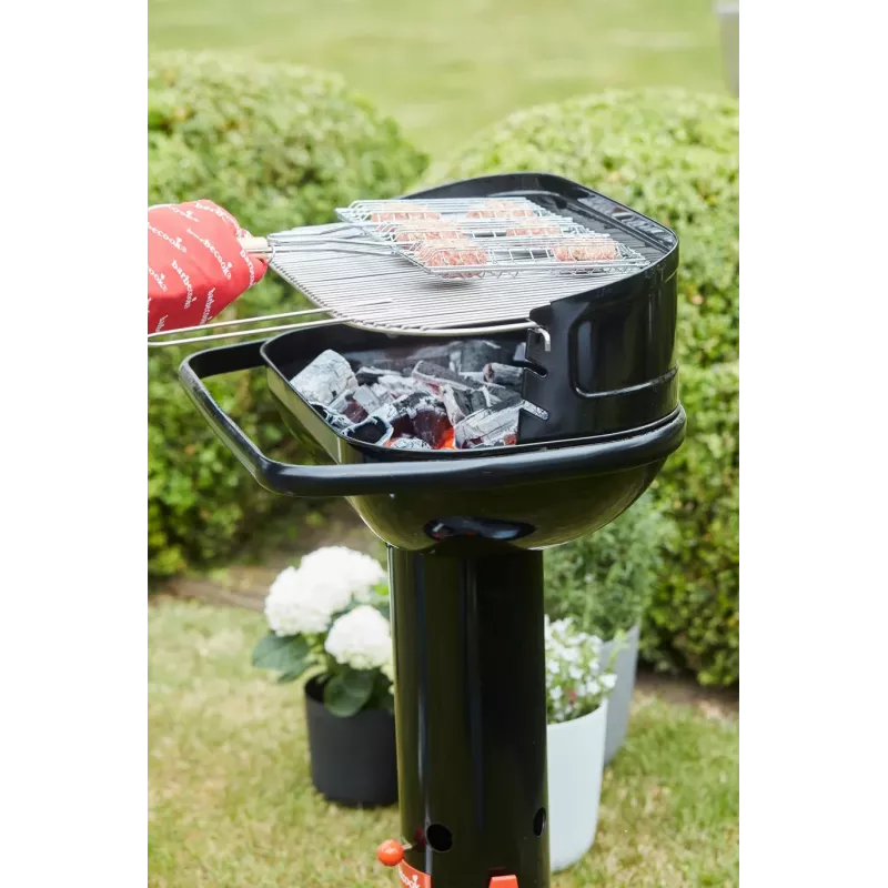 Barbecook Charcoal Barbecue Loewy 55, 59.8 x 35.4 x 101 cm, Black