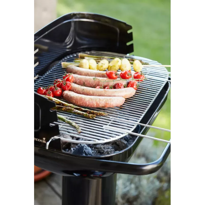 Barbecook Charcoal Barbecue Loewy 55, 59.8 x 35.4 x 101 cm, Black