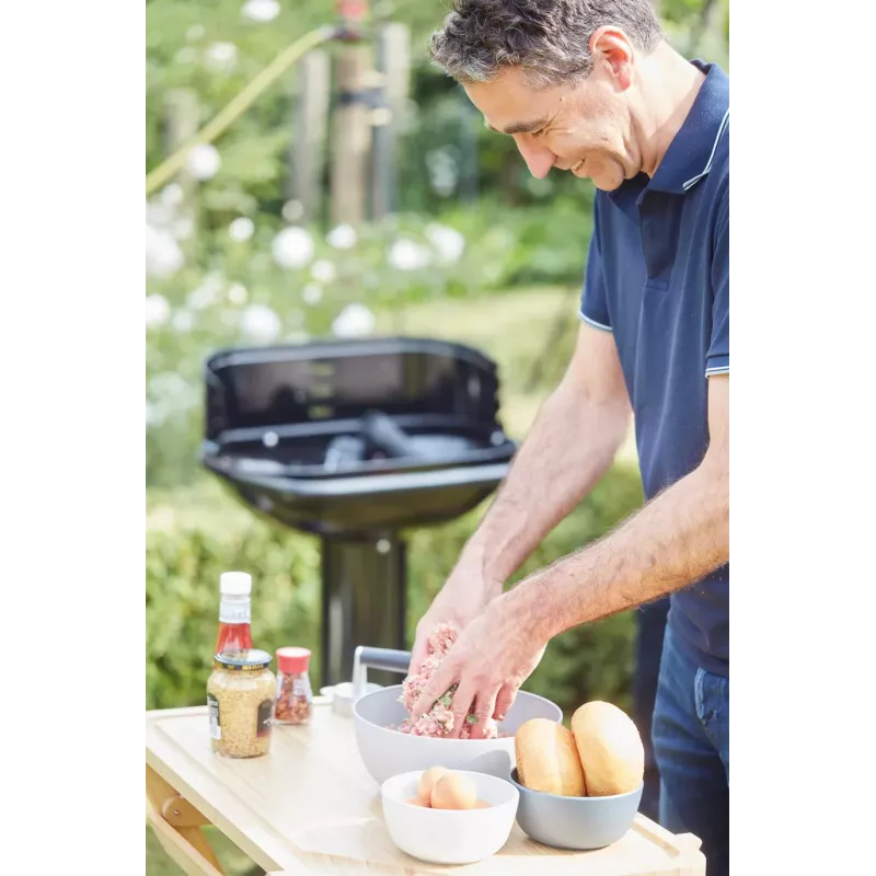 Barbecook Charcoal Barbecue Loewy 55, 59.8 x 35.4 x 101 cm, Black
