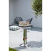Barbecook Loewy 55 SST Charcoal Barbecue, 59.8 x 35.4 x 101 cm, Stainless Steel Grate, Black