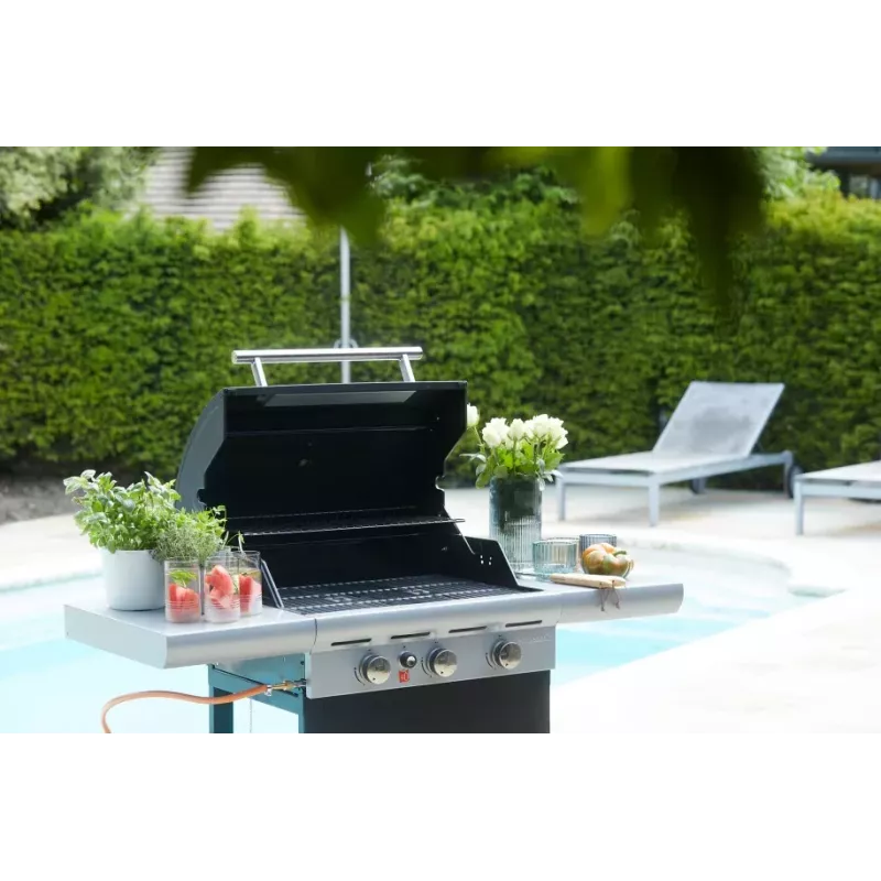 Barbecook Gas Barbecue Spring 3112 with Storage, 115 x 55 x 133 cm