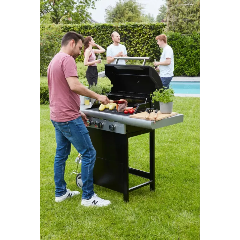 Barbecook Gas Barbecue Spring 3112 with Storage, 115 x 55 x 133 cm