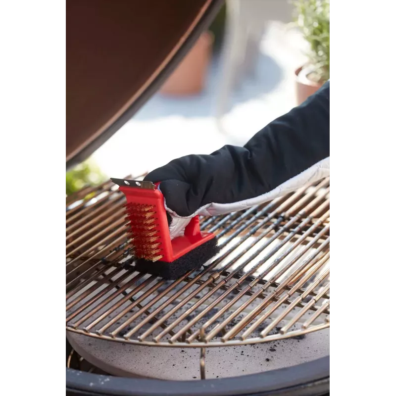 Barbecook 3-in-1 BBQ Cleaning Brush Red (24pcs/Display) BC-ACC-7064