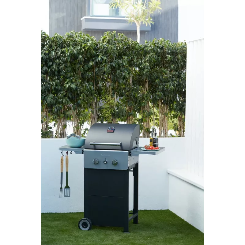 Barbecook Gas Barbecue Spring 2002, 111 x 55 x 115 cm, Black