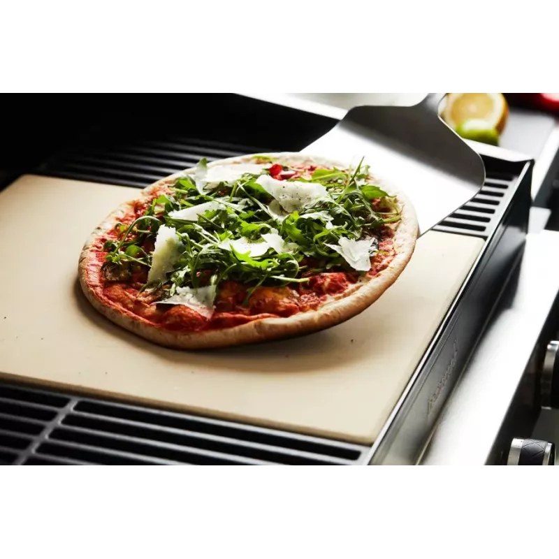 Barbecook Dynamic Core Pizza Stone Made of Refractory Clay, 43 x 35 x 1.2 cm (per 4 pcs) BC-ACC-7127