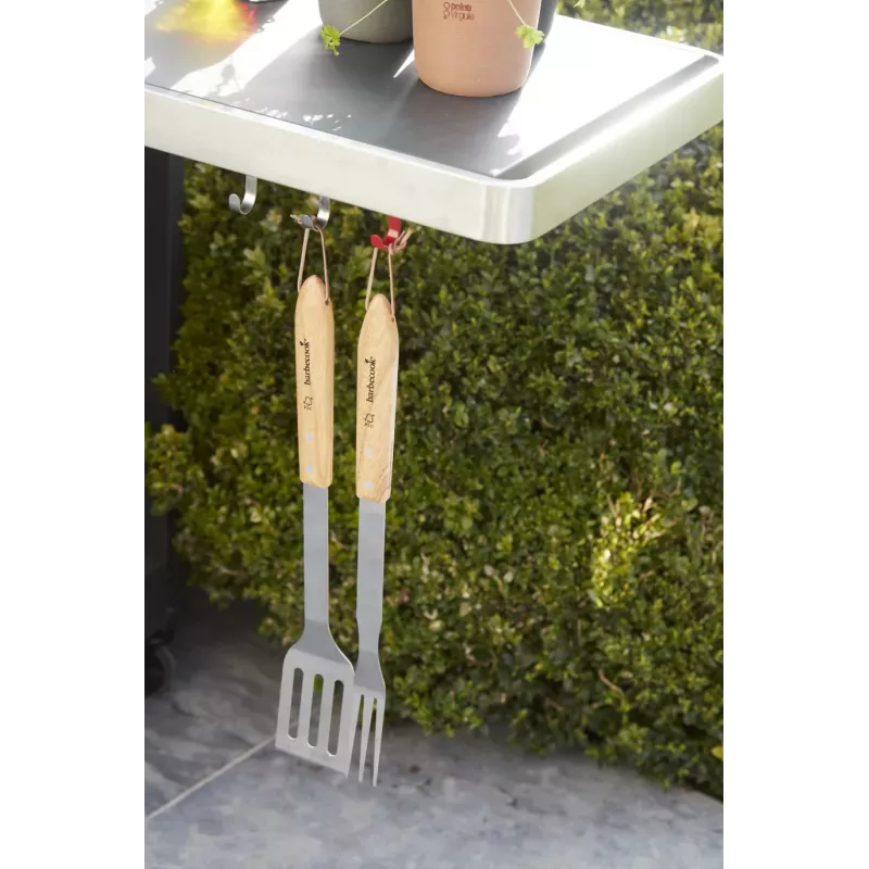 Barbecook 3-Piece Standard BBQ Tool Set FSC 47 cm (Pack of 6) BC-ACC-7094