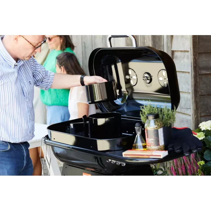 Barbecook Charcoal Barbecue Magnus Comfort, 85 x 64 x 110 cm, Black