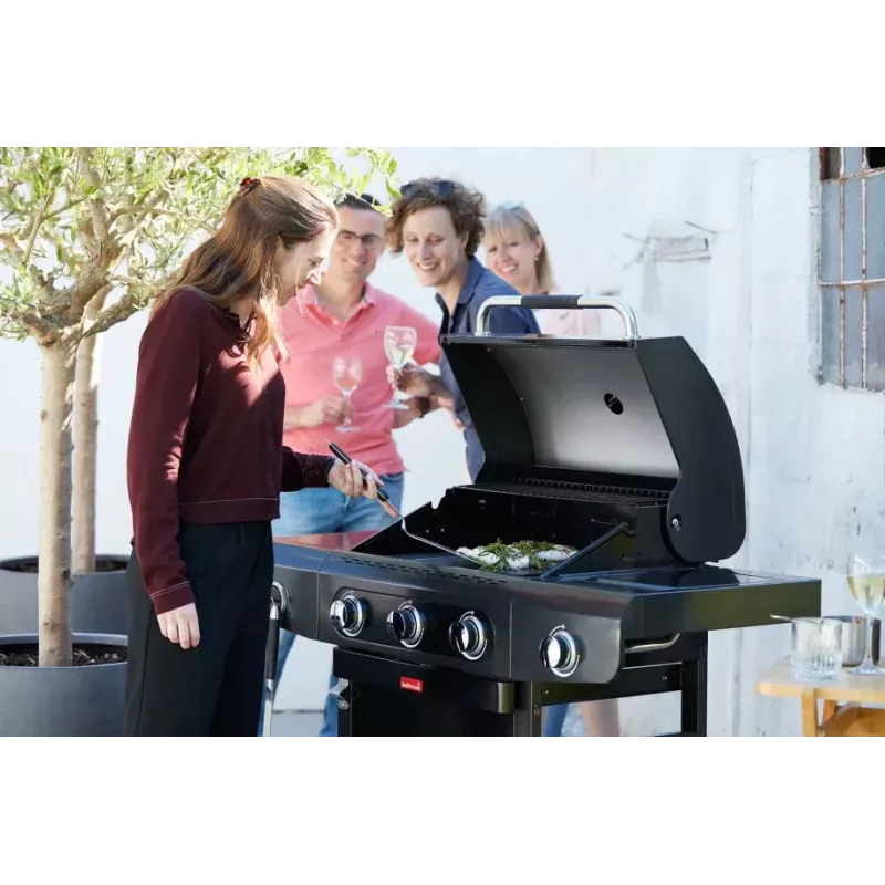 Barbecook Gas Barbecue Siesta 310 Graphite, 124 x 56 x 118 cm | BC-GAS-2072