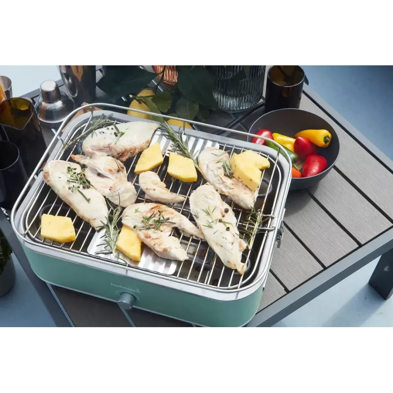Barbecook Electric Grill E-Carlo BC-ELE-1002 Table 2500 W Green