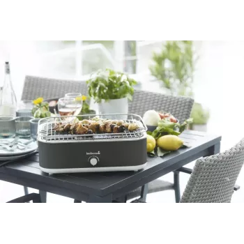 Barbecook E-Carlo Electric Tabletop Grill 2500 W Midnight Grey
