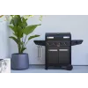 Barbecook Gas Barbecue Luca 412 with Cabinet and Sideburner, 145.4 x 60.3 x 112.3 cm, Black