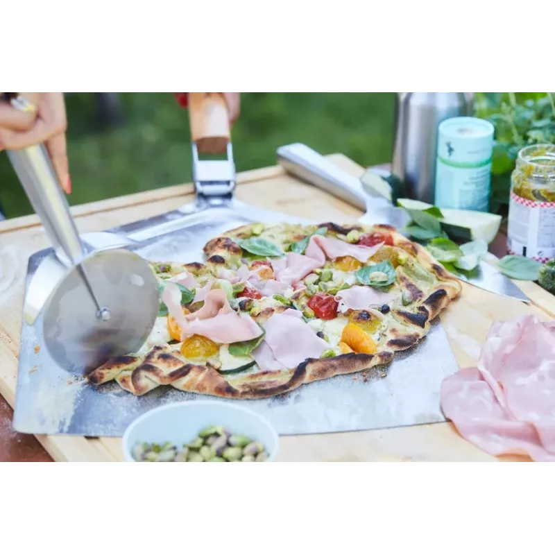 Barbecook Premium Pizza Cutter 28.7 cm Stainless Steel Blade Black Handle
