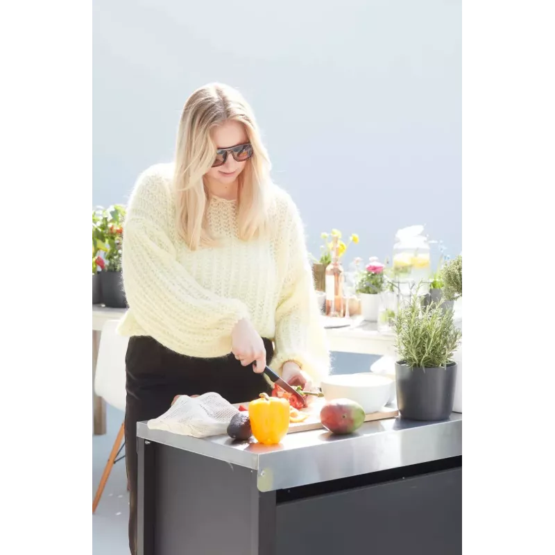 Barbecook Premium Buddy for Gas Barbecue BC-GAS-2070 - Black Side Table