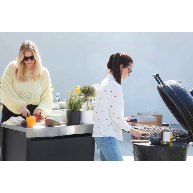 Barbecook Premium Buddy for Gas Barbecue BC-GAS-2070 - Black Side Table