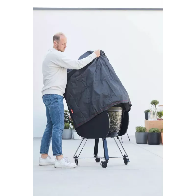 Barbecook Premium Cover for Kamal Kamado Grill, 82.5 x 82.5 x 90.1 cm, Black
