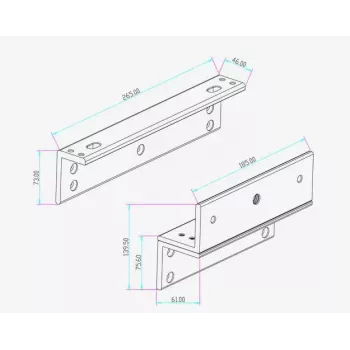 SCOT BK-1200ZL2 Mounting Bracket for EL-1200 Armature