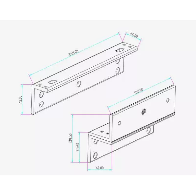 SCOT BK-1200ZL2 Mounting Bracket for EL-1200 Armature