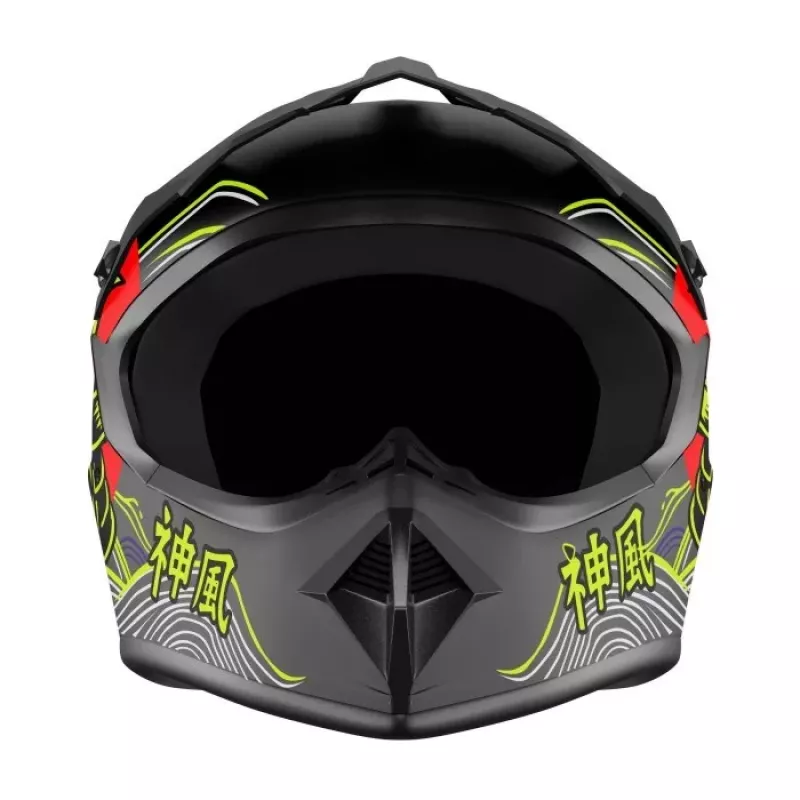 Full-Face Helmet Kamikaze Tokyo Drift AKC208 Size L