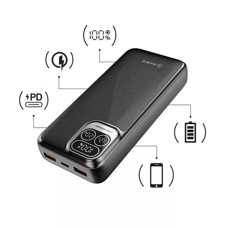 Hawk HW-PB20000 Power Bank 20000mAh Black
