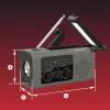Hawk HWRDI410GN Radio Solar Dynamo With Flashlight