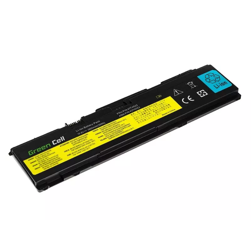 Greencell Laptop Battery for Lenovo ThinkPad X300 X301 11.1V 3600mAh